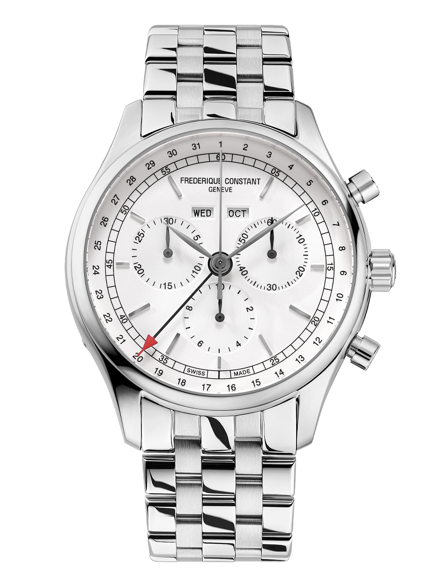 時計 FREDERIQUE CONSTANT Classics Quartz Chronograph Triple Calendar Watch FC-296SW5B6B